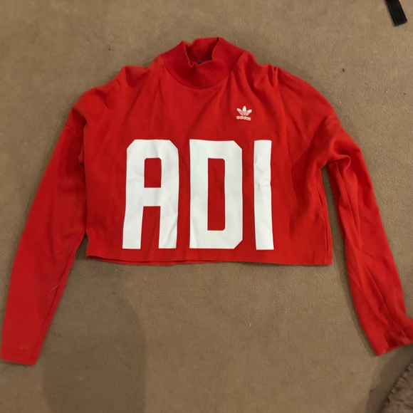 adidas Tops - Adidas cropped sweatshirt
